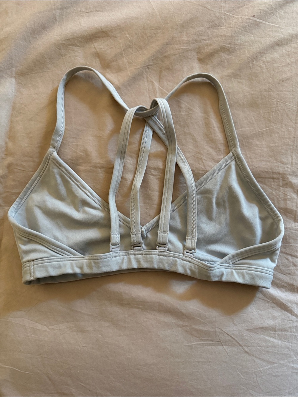 Gymshark Gray Minimal Sports Bra - Picture 2 of 2